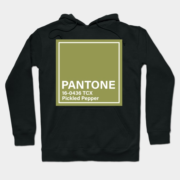 pantone 16-0436 TCX Pickled Pepper Hoodie by princessmi-com